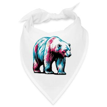 Eisbär - Bandana - Weiß - Vorne