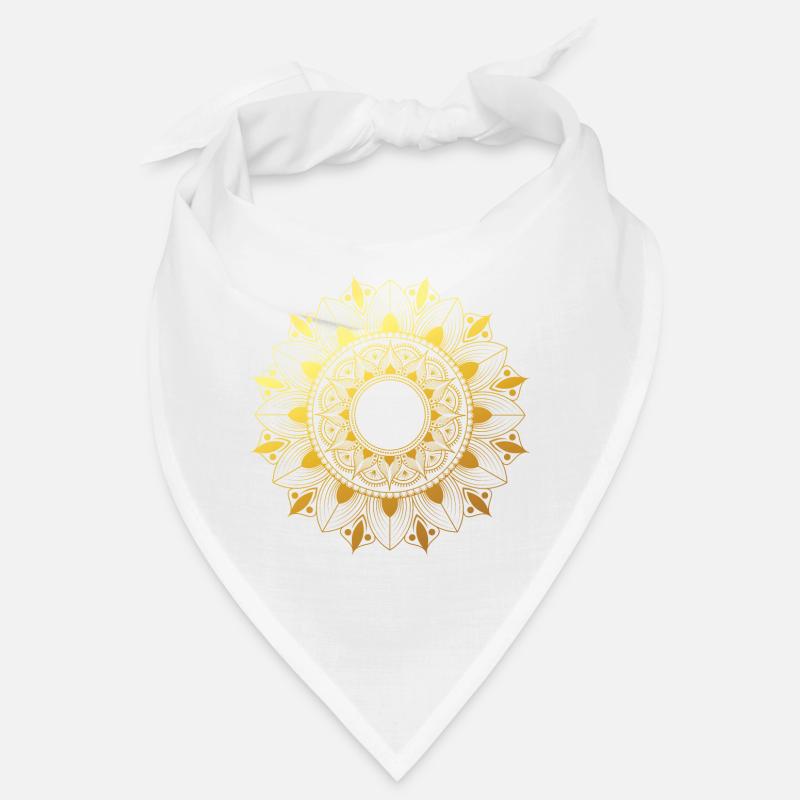 Golden Mandala Bandana