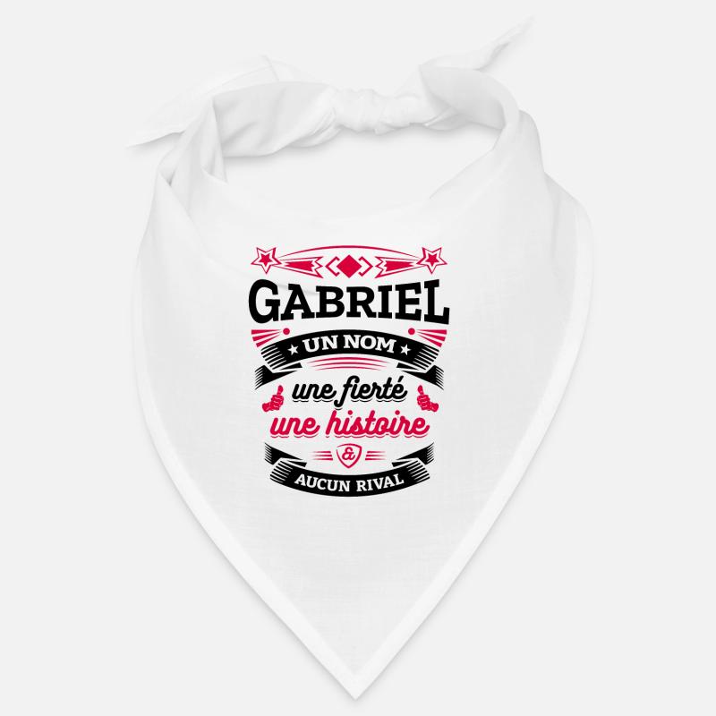 GABRIEL UN NOM UNE FIERTÉ AUCUN RIVAL Bandana
