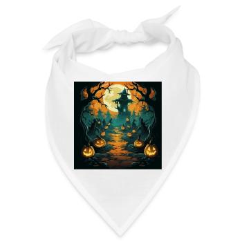 Der verzauberte Weg - Bandana - Weiß - Vorne