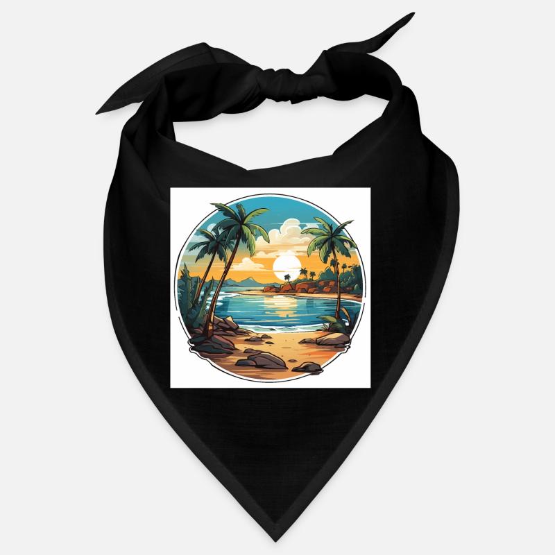 Tropisches Paradies Bandana
