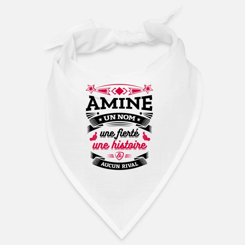AMINE UN NOM UNE FIERTÉ AUCUN RIVAL Bandana