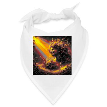 Paradies - Bandana - Weiß - Vorne