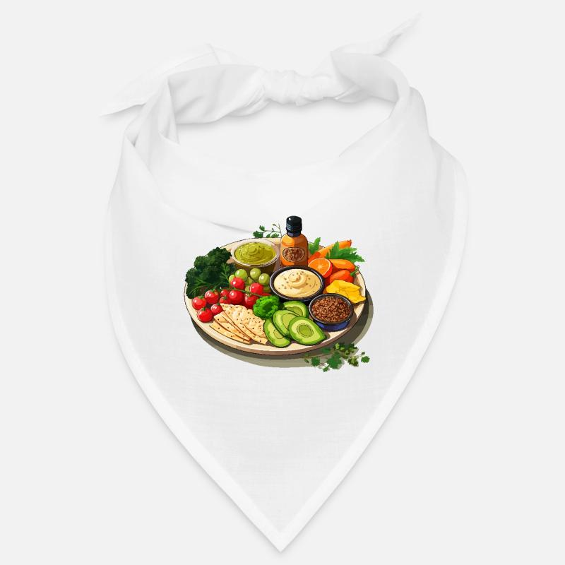 Lebendige Platte Bandana