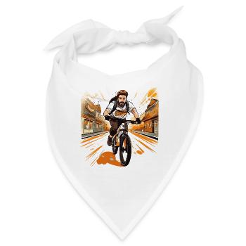 Pedal-Power - Bandana - Weiß - Vorne