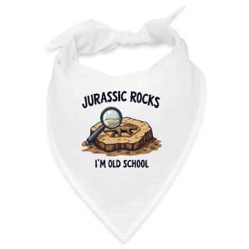 I’m Old School - Bandana - Weiß - Vorne