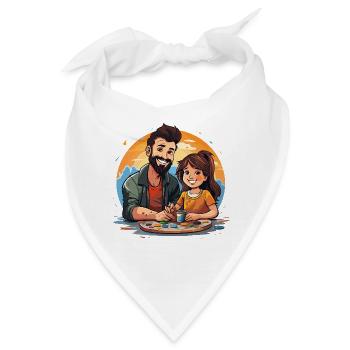 Kreative Entdecker - Bandana - Weiß - Vorne
