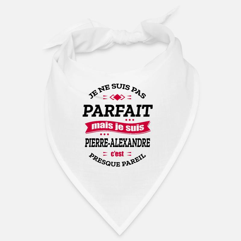 PIERRE-ALEXANDRE PARFAIT - PRENOM PIERRE-ALEXANDRE - Bandana - blanc
