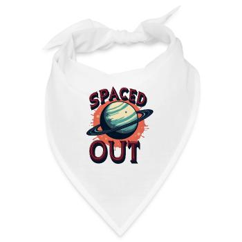 Spaced Out - Bandana - Weiß - Vorne