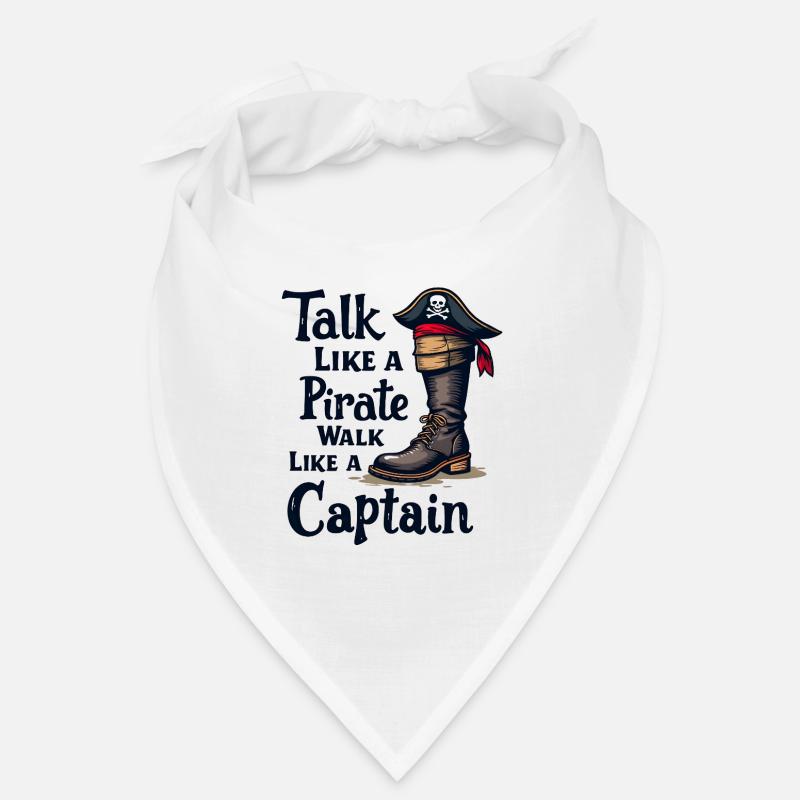 Talk Like a Pirate, Walk Like a Captain Bandana