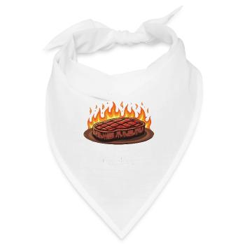 Grill Masterpiece in Progress - Bandana - Weiß - Vorne