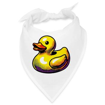 Ente Ente Ente Ente Ente - Bandana - Weiß - Vorne