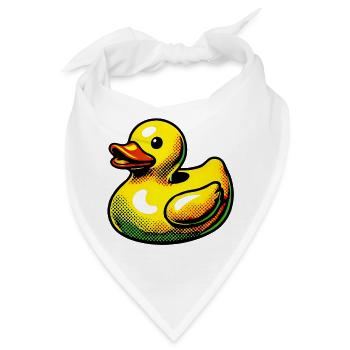 Ente Ente Ente Ente Ente - Bandana - Weiß - Vorne