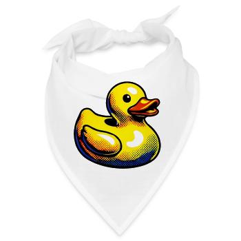 Ente Ente Ente Ente Ente - Bandana - Weiß - Vorne