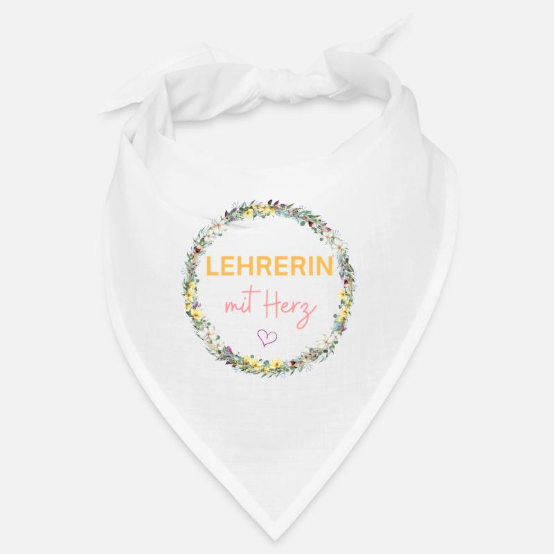 Teacher with heart! Customizable design Bandana