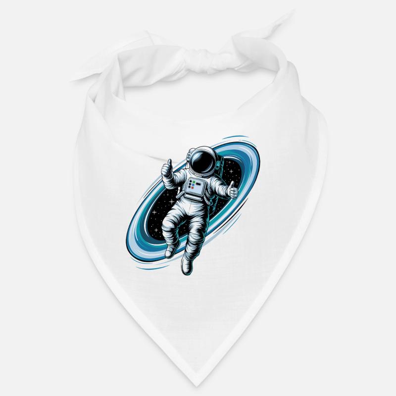 Un astronaute cool dans l’espace avec le pouce levé Bandana