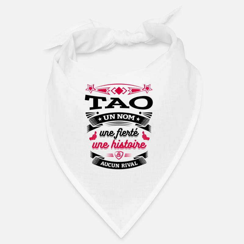 TAO UN NOM UNE FIERTÉ AUCUN RIVAL Bandana
