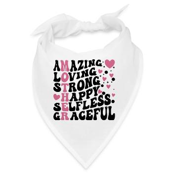 Die beste Mutter aller Zeiten - Bandana - Weiß - Vorne