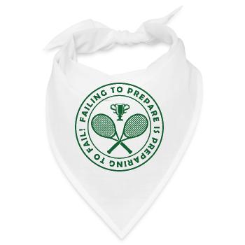 Vorbereitung Siegt – Tennis - Bandana - Weiß - Vorne