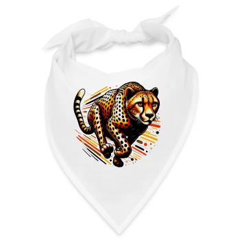Gepard - Bandana - Weiß - Vorne