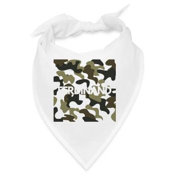 Ferdinand Name Hoodie Männer Qualität camouflage - Bandana - Weiß - Vorne
