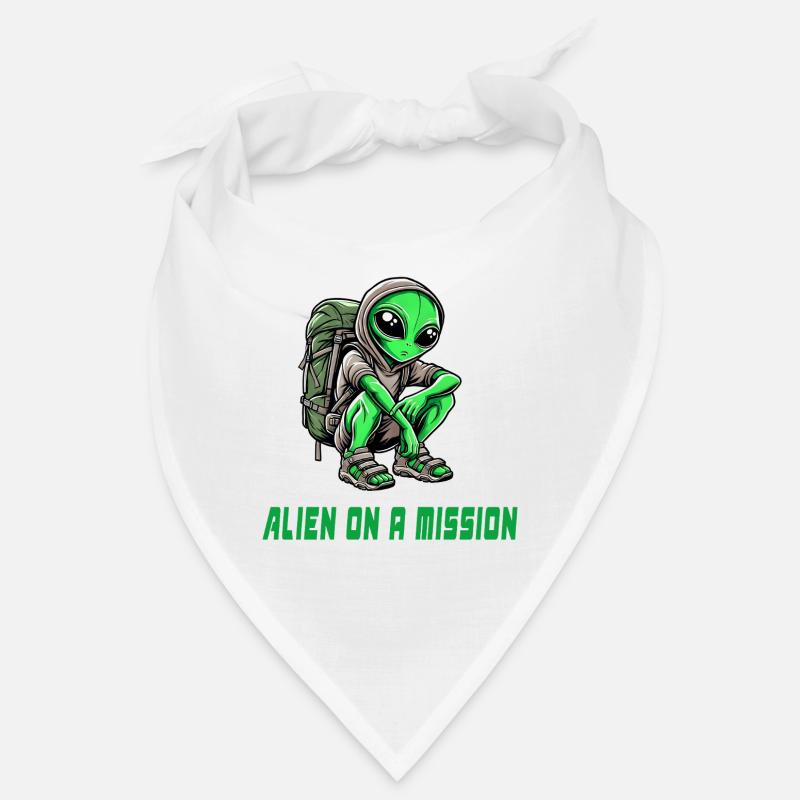 Alien en mission Bandana