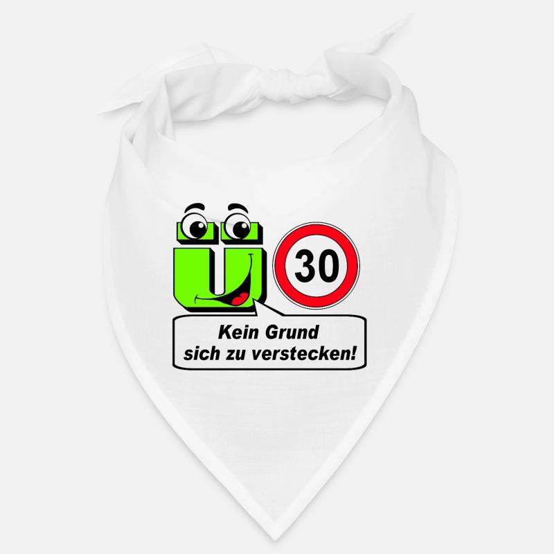 30e anniversaire, plus de 30 ans Aucune raison de se cacher Bandana