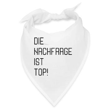 ANGEBOT NACHFRAGE - Bandana - Weiß - Vorne