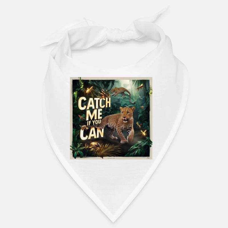 Saut du léopard de la jungle Bandana