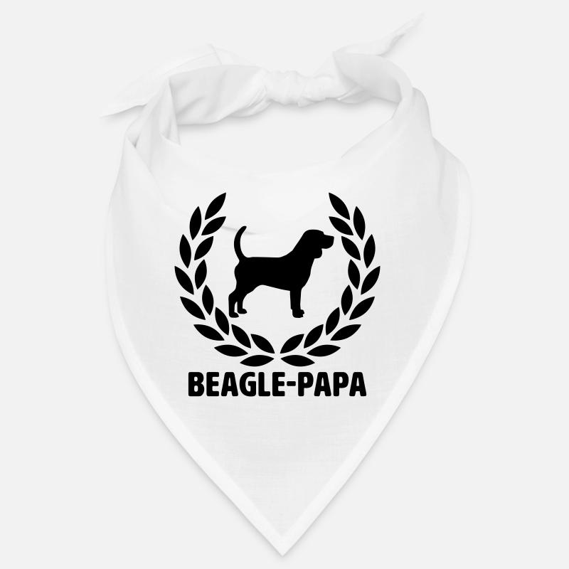 Beagle Papa Bandana
