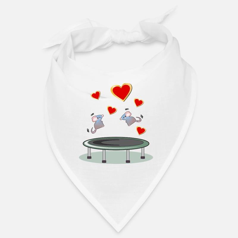 TRAMPOLIN SPRINGEN MÄUSE Bandana