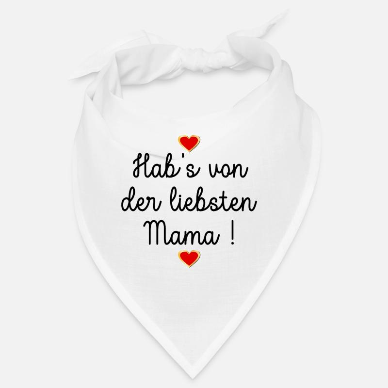 MUTTERTAG MAMA BESTE MUTTER HERZ Bandana