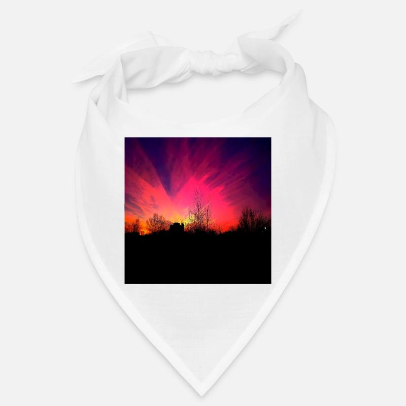 Sunset Violet Sunset Poster Bandana