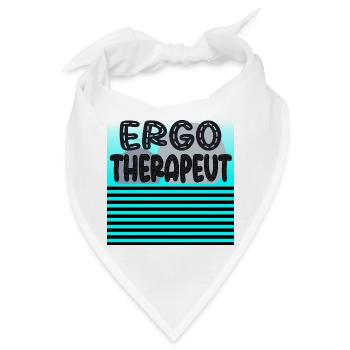 Ergotherapeut Ergotherapie - Bandana - Weiß - Vorne