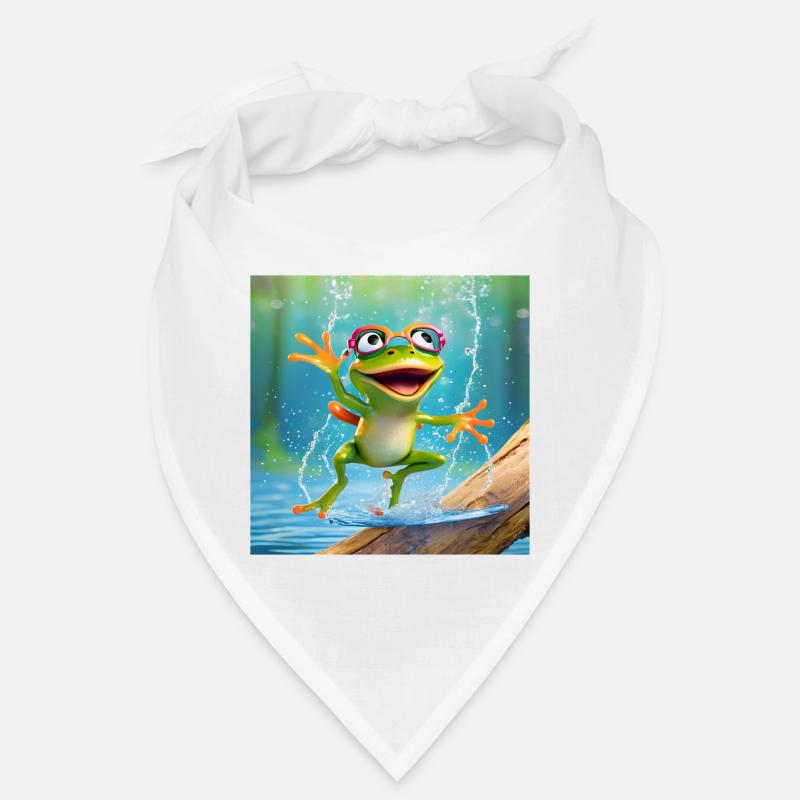 grenouille, batracien, rainette Bandana