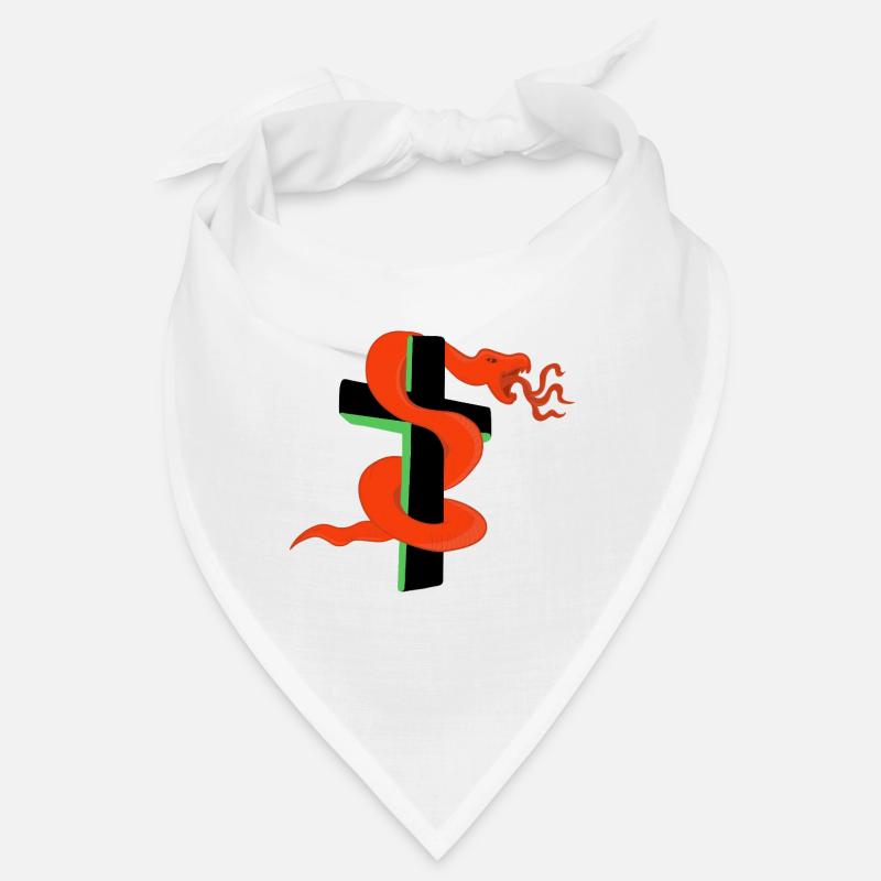Serpent sur la croix Bandana