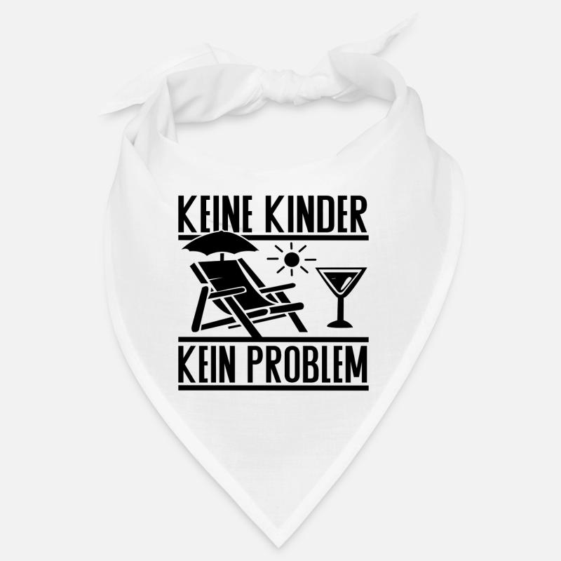 Keine Kinder Kein Problem – Kinderfreier Lifestyle Bandana