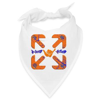 WindKid compass - Bandana - Weiß - Vorne