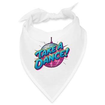Take a Dance - Bandana - Weiß - Vorne