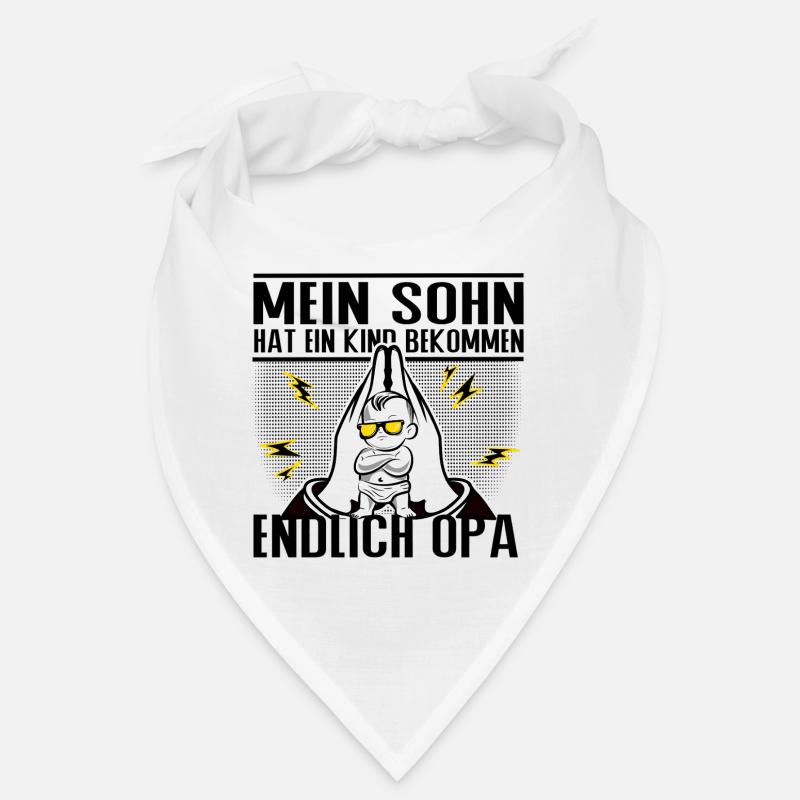Endlich Opa – Mein Sohn hat ein Kind bekommen Bandana