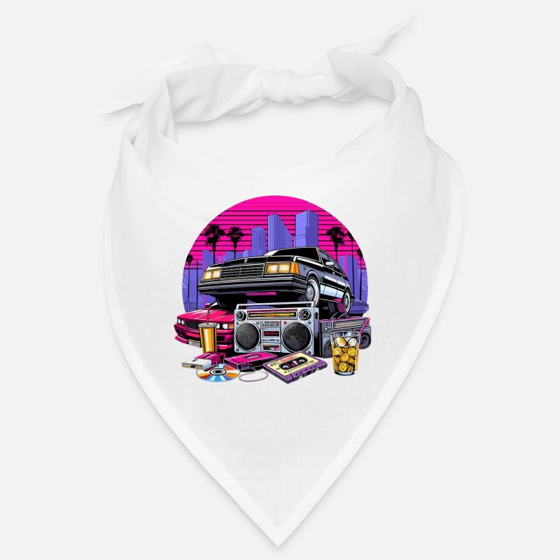 Cassette compacte Ghetto Blaster 90s Cadeau rétro Bandana