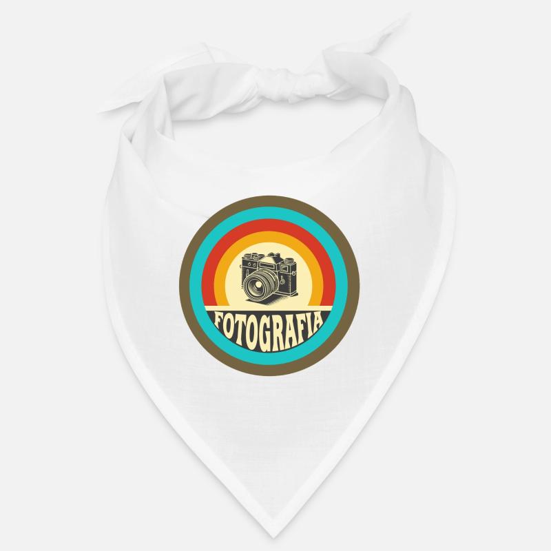 Retro Fotografia Camera Bandana