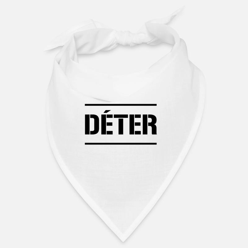 DÉTER (motivatio) noir Bandana