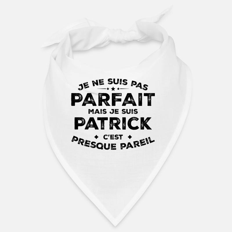 Patrick Ein Name, eine Haltung Humor Patrick Bandana
