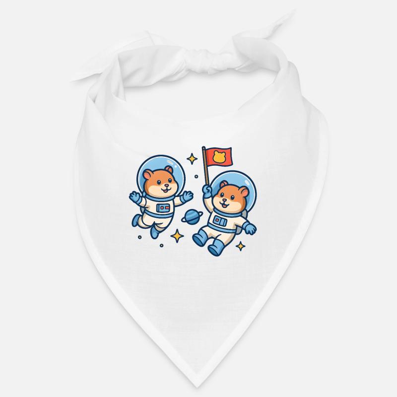 Hamsters astronautes Bandana