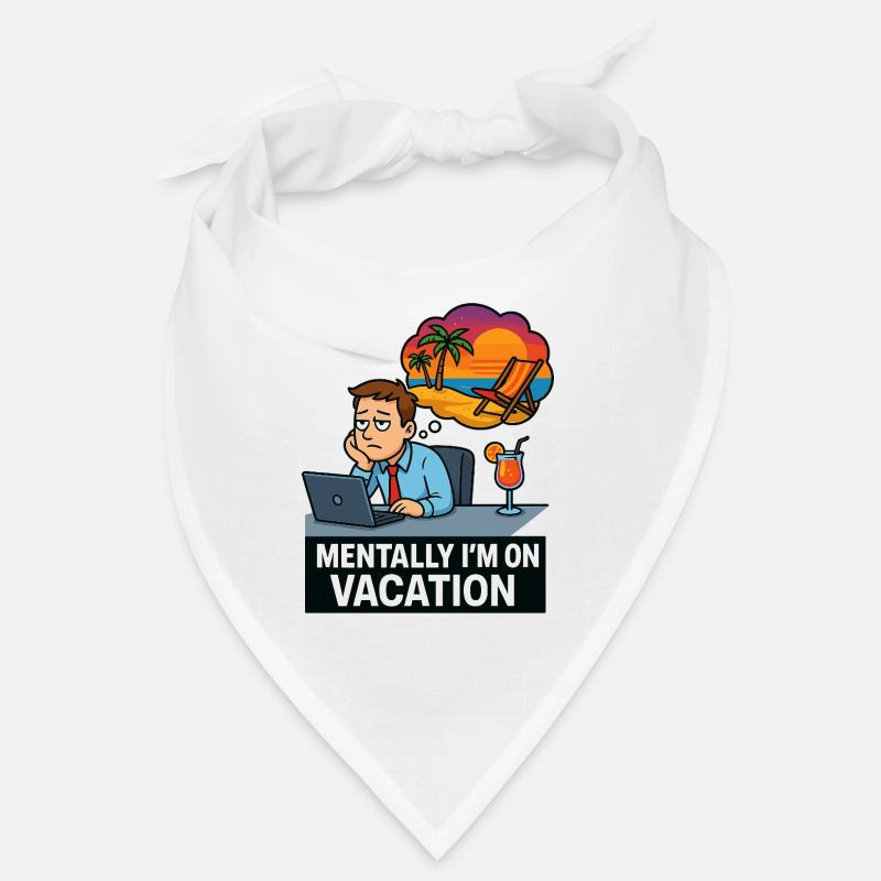 Office Escape on the Beach Bandana