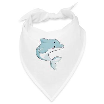 Delfin - Bandana - Weiß - Vorne