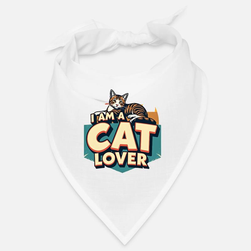 Ich bin ein Katzenliebhaber Bandana