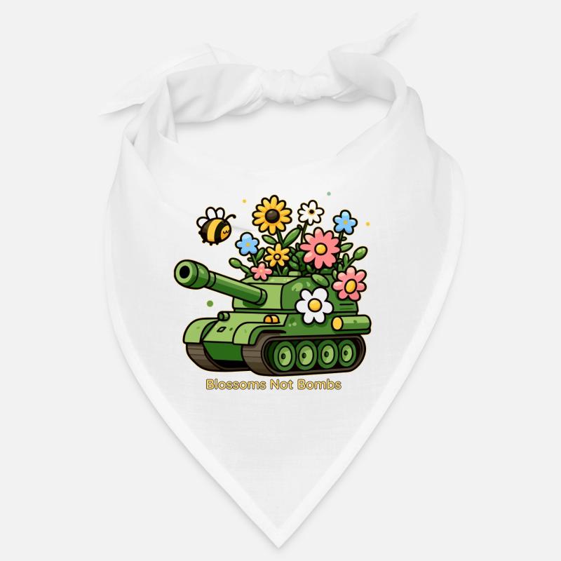 Blossoms Not Bombs Bandana