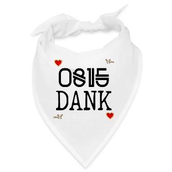 DANKE SAGEN DANKBARKEIT LUSTIG 0815 DANK - Bandana - Weiß - Vorne